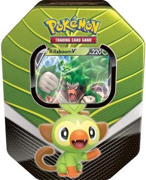 Pokemon Galar Partners International Tin [Rillaboom V] - SWSH01: Sword & Shield Base Set (SWSH01)