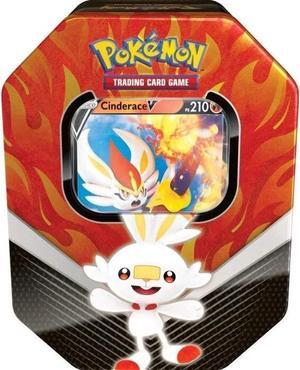 Pokemon Galar Partners International Tin [Cinderace V] - SWSH01: Sword & Shield Base Set (SWSH01)