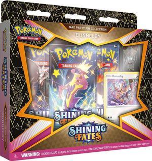 Pokemon TCG: Shining Fates Mad Party Pin Collection [Bunnelby]