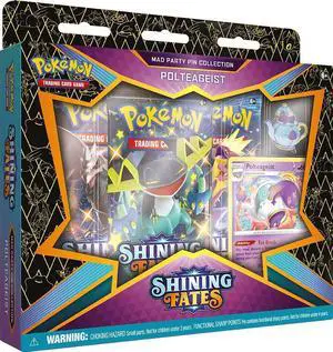Pokemon TCG: Shining Fates Mad Party Pin Collection [Polteageist]
