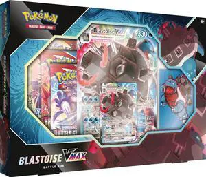 Pokemon TCG:  Blastoise VMAX Battle Box - Miscellaneous Cards & Products