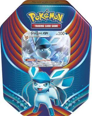 Pokemon TCG:  Evolution Celebration Tin [Glaceon GX] - SM - Celestial Storm (CES)