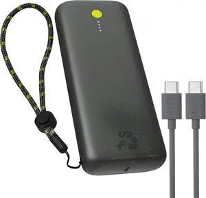 Nimble Champ Pro Portable Charger, 20,000mAh Power Bank with Cable, 65W Dual USB-C Fast Charging Battery Pack, Travel Essential Phone Power Bank for iPhone 16/15/14/13 Galaxy MacBook iPad Airpod Pixel