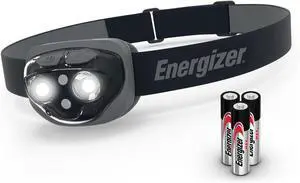 Energizer LED Headlamp Pro360, Rugged IPX4 Water Resistant Head Light, Ultra Bright Headlamps for Running, Camping, Outdoor, Storm Power Outage (Batteries Included)
