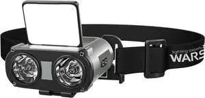 WARSUN MD9 Multi-Use Headlamp Rechargeable LED  Cap & Bike Mount, COB, Motion Sensor, 5 Modes, 800 Lumens or Camping, Fishing, Hiking