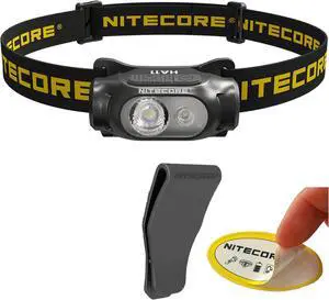 Nitecore HA11 Camping Headlamp, 240 Lumen Ultra Lightweight, use 1xAA Battery with Multi-Purpose Clip (Strap Headband)