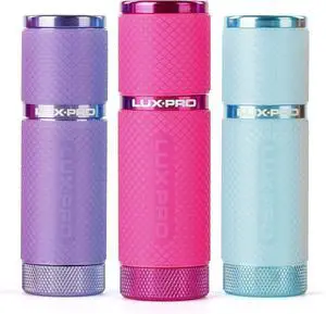 LUX-PRO LP395 Gels Glow in Dark 9 LED Flashlight (Pink, Purple, Teal)