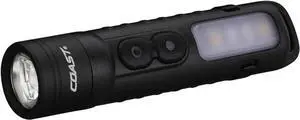 Coast KL35R 600 Lumen Rechargeable LED Pocket Flashlight with RED Light