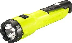 Streamlight 68782 Dualie 3AA 245-Lumen Magnetic Intrinsically Safe Industrial Flashlight with Spot/Flood and 3 "AA Alkaline Batteries, Yellow