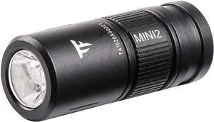 TrustFire MINI2 220 Lumens Keychain EDC Flashlights Mini USB Rechargeable Flash Light LED Torch Key Ring Torch Lightweight Pocket Lights with 10180 Battery Small for Camping Hiking Backpacking Gift