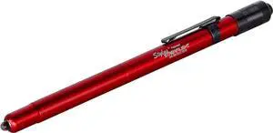 Streamlight 65035 Stylus 11-Lumen White LED Pen Light with 3 AAAA Alkaline Batteries, Red