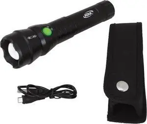 Performance Tool 551 Pro-Focus 500 lumens Black LED Lithium-Ion Rechargeable Flashlight, 500 lumens LED Rechargeable Flashlight