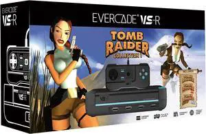 Evercade VS-R Retro Gaming Console with - Includes 1 controller and Tomb Raider 1, 2, and 3