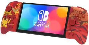 HORI Nintendo Switch Split Pad Pro (Pikachu & Charizard) - Ergonomic Controller for Handheld Mode - Officially Licensed by Nintendo & Pokémon