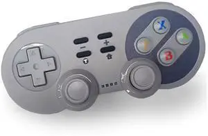 PowerLead Switch Controller, Wireless Switch Controller Gamepad for NS, Switch OLED, Windows PC, Classic SNES Controller with Motion Control, Vibration, Turbo, Wake up