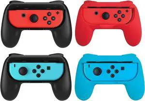 Beastron Joy Con Grips Compatible with Nintendo Switch, Handle Kit for Nintendo Game Switch Joy Con Controller 4 Pack