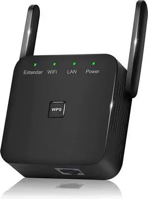 2025 Fastest WiFi Extender, WiFi Repeater, WiFi Booster, Covers Up to 12000 Sq.ft and 80 Devices, Internet Booster - with Ethernet Port, Quick Setup, Home Wireless Signal Booster