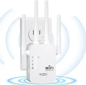2025 WiFi Extenders Signal Booster for Home Long Range Up to 9800 sq. ft & 40 Devices, WiFi Extender Signal Booster, Internet Booster, Long Range WiFi Extender, Quick Setup-Medium