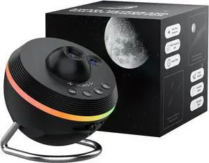 Galaxy Projector, Star Projector Home Planetarium Space Ceiling Starry Sky Night Light with Light Strip, Meteor and Galaxy Projector for Kid Adult Bedroom Christmas Gift