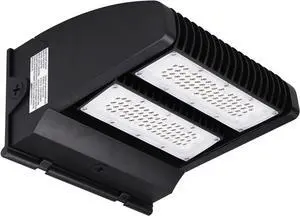 dephen 120W LED Wall Pack Light with Photocell - 5000K 16200LM Rotatable Up Down Sconce, IP65 Dusk to Dawn Outdoor Flood Lighting Fixture for Building Store, UL-Listed