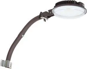 70W LED Barn Light,Dusk to Dawn Outdoor Lighting with Photocell and Mount arm, 5000K Daylight 10500LM,IP65 Waterproof Adjustable Angle Outdoor Flood Light for Yard Garage Securtity Area