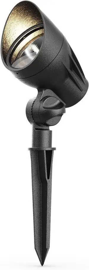 Malibu 8301-9601-01 50 Watt Cast Metal Flood Lights, Black Matte