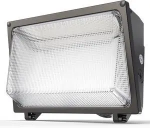 LED Wall Pack Light: 120W 18000LM Glass Lens Wall Pack Lights Outdoor LED,LED Wall Pack Daylight 5000K for Yard Parking Lot Barn Warehouse UL Listed
