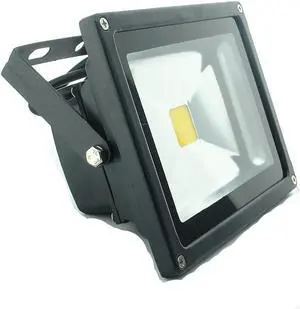 QUANS 20W 12V 24V AC DC Ultra Bright White LED Security Wash Flood Light Floodlight Lamp High Power Black Case Waterproof IP65 Superbright 6000K 6500K (Cool White), 12-24V Input Low Voltage