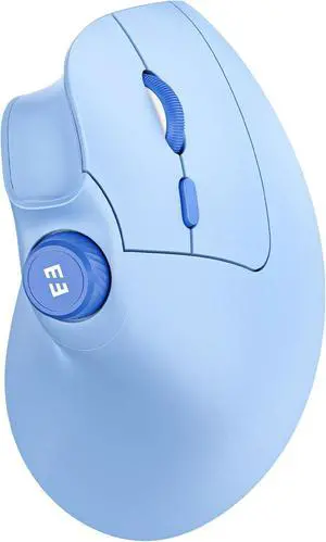 seenda Ergonomic Mouse Rechargeable, USB+Dual Bluetooth, MOU-302 Vertical Wireless Mouse with Volume Knob, Quiet Clicks, Multi-Device Cordless Mice Compatible for Windows, PC, Laptop, Mac OS, Blue seenda Ergonomic Mouse Rechargeable, USB+Dual Bluetooth, MOU-302 Vertical Wireless Mouse with Volume Knob, Quiet Clicks, Multi-Device Cordless Mice Compatible for Windows, PC, Laptop, Mac OS, Blue