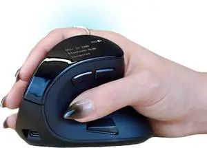 Ergodriven Om Handshake Vertical Mouse | Wireless Ergonomic Mouse | Rechargeable | Silent Click Micro-Force Switches | OLED Screen | Reduces Tension and Fatigue | Compatible with PC and Mac Ergodriven Om Handshake Vertical Mouse | Wireless Ergonomic Mouse | Rechargeable | Silent Click Micro-Force Switches | OLED Screen | Reduces Tension and Fatigue | Compatible with PC and Mac