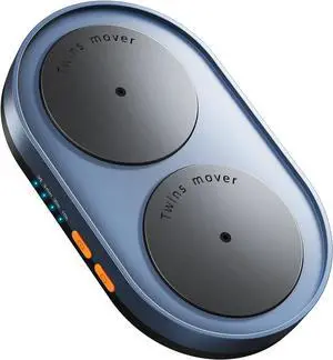 Vaydeer Dual Turntable Mouse Mover, Turbo 3 Mouse Jiggler with Adjustable Intervals, ON/Off Switch, Undetectable & Noiseless Mouse Shaker Simulate Realistic Mouse Movement for Secure Computer Activity