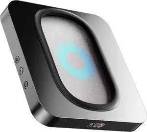 meatanty Mouse Mover Undetectable, Slim Mouse Jiggler with Enlarged Turntable, Automatic Wiggler Adjustable Intervals, Computer Shaker No Need to Align Cursor, Device to Keep Mouse Moving Telework