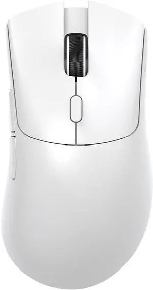 Attack Shark R1 Wireless Gaming Mouse,PAW3311 Optical Sensor 18K DPI,59g Ultralight 2.4Ghz/BT/Wired Computer Mice for Win/Mac - White