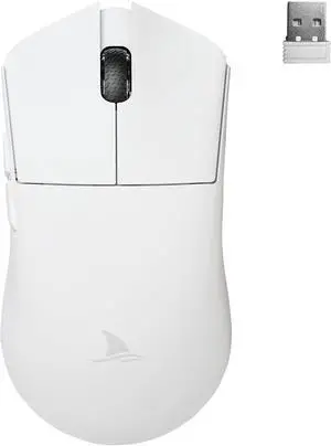 Darmoshark M3 8K Wireless Gaming Mouse,Tri-Mode 2.4G/USB-C/Bluetooth Mouse Up to 26000DPI,PAW3395 Optical Sensor Lightweight 58g,5 programmable Button,Computer Mouse for Laptop,PC,Mac