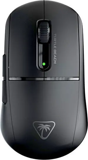 Turtle Beach Burst II Air  2.4GHz Wireless Gaming Mouse: 47g Ultra Lightweight, Optical Switches, Symmetrical, 26K DPI Optical Sensor, Bluetooth, 120-hour Battery, USB-C Cable  Black