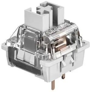 EPOMAKER LEOBOG Graywood V3 Switch Set, Linear Cearmy Switch, 40gf, 3 Pins Pre-lubed, 100 Pieces for Customizing Mechanical Keyboards