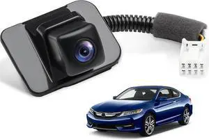Rear View Back Up Camera Multiangle Views Compatible with 2014 2015 Honda Accord Sedan EX-L,2016 2017 Honda Accord Sedan,2017 Honda Hybrid,Replace#:39530-T2A-A21 590-440 Backup/Rear View Camera