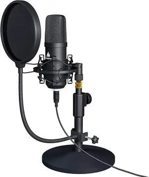 MAONO USB Microphone Kit 192KHZ/24BIT AU-A04T PC Condenser Podcast Streaming Cardioid Mic Plug & Play for Computer, YouTube, Gaming Recording MAONO USB Microphone Kit 192KHZ/24BIT AU-A04T PC Condenser Podcast Streaming Cardioid Mic Plug & Play for Computer, YouTube, Gaming Recording