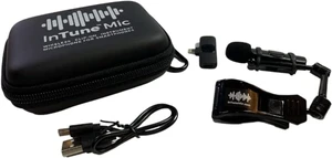 InTune Mic - Wireless Clip-on Instrument Microphone for Smartphones, Compatible with iOS & Android, Tuner Apps, Lightweight and Portable (USB-C) InTune Mic - Wireless Clip-on Instrument Microphone for Smartphones, Compatible with iOS & Android, Tuner Apps, Lightweight and Portable (USB-C)
