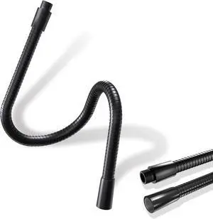Heavy Duty 19 inch Microphone Gooseneck - Universal Flexible Gooseneck Arm with 5/8-27 Threaded, 360° Adjustable, Corrosion-resistant Design for Microphone, Webcam, Phone Holder and DIY Setups