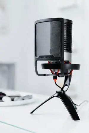 CHERRY UM POP FILTER Mask Shield For Cherry UM Microphone Series 3.0 6.0 9.0. Adjustable knob for Custom Podcast, Streaming, Gaming or Office Setup.