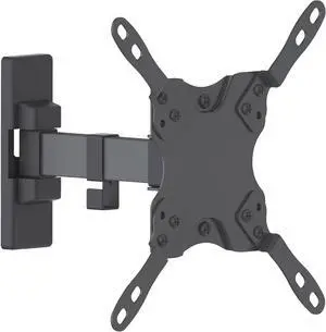 MANHATTAN Universal Wall Mounted TV Hardware Flat Panel TV Arm Single Arm Black 461399