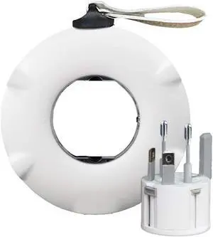 MOGICS Bagel-(White) Universal Power Strip | Working from Home Essential