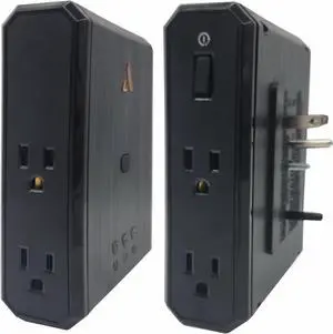 Austere III Series, Wall Power 4 Outlet Surge Protector, 2500 Joules, EMI/RFI Filtering, Flameless MOV, Overcurrent Protection, SmartFit Outlets, 4 Year Component Guarantee