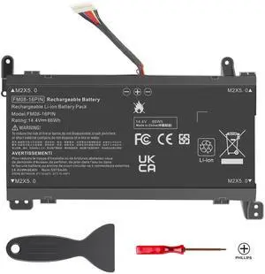 Tronovia 86Wh 16Pin FM08 Battery For HP Omen 17-an014ng HSTNN-LB8B 922753-421 922977-855