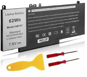 Tronovia 6MT4T Battery For Dell Latitude E5270 E5470 E5570 Precision 15 3510 M3510