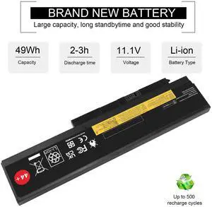 Tronovia 44+ 6 Cell 45N1023 Battery For Lenovo ThinkPad X220 X230 220i X220s x230i 58Wh