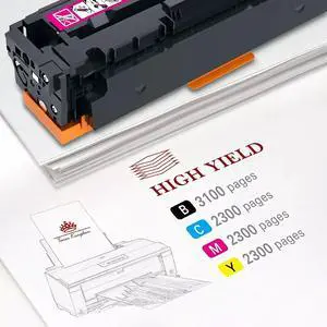 Tronovia Black Toner Cartridge 1x CRG-054H for Canon 054 ImageClass MF642cdw LBP620 MF641cw