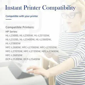 Tronovia 20 PACK TN660 Toner Cartridge High Yield For Brother TN630 HL-L2360DW L2380DW