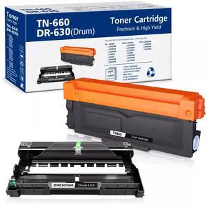 Tronovia TN660 Toner + DR 630 Drum For Brother HL-L2300D HL-L2340DW DCP-L2540DW Printer